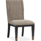 Ryker - Upholstered Host Side Chair (Set of 2) - Homestead Brown