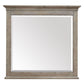Paxton Place - Wood Landscape Mirror - Dove Tail Gray