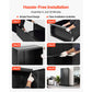 Metal Storage Cabinet with Lockable Steel Construction