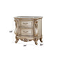 Gorsedd - Nightstand With Marble Top - Marble Top & Golden Ivory