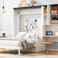 Multi-Functional Murphy Bed with Sofa, Desk, and Storage Cabinet