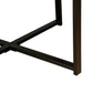 Wood Octagonal Vintage Patchwork Coffee Table