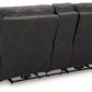 Mountainous - Power Reclining Loveseat With Console /Adj Headrest - Eclipse