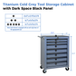 Rolling Metal Tool Chest with 7 Drawers