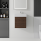 21.6" Floating Bathroom Vanity Combo
