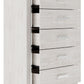 Altyra - Five Drawer Chest - White