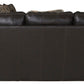 Denali - Italian Leather Match Sectional