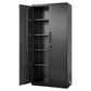 Metal Storage Cabinet with Lockable Steel Construction