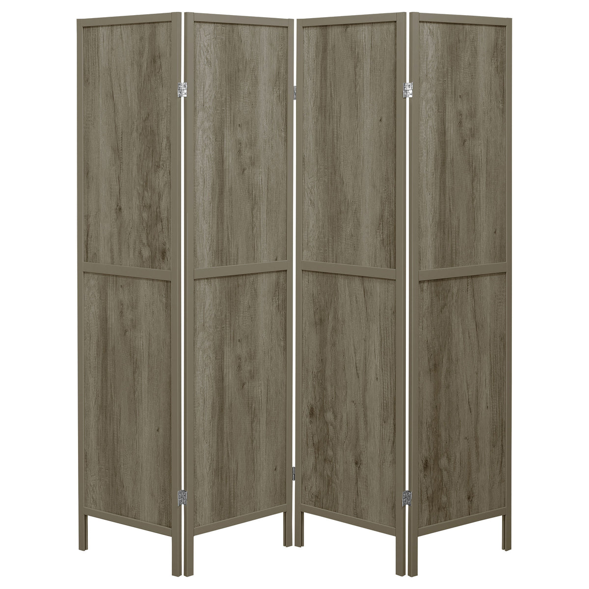 Grey Driftwood and Light Privacy Screen