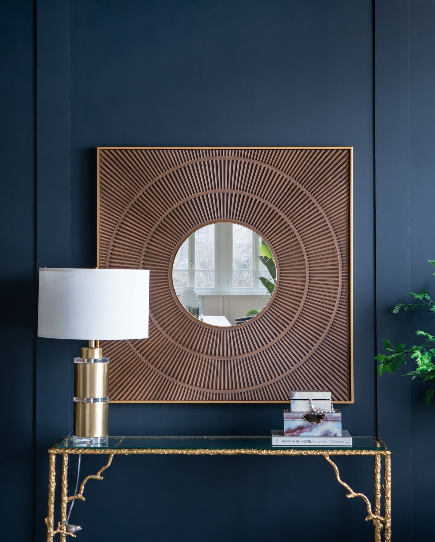 Elegant Table Lamp with Drum Shade