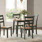 Gesthaven - Round Dining Room Drop Leaf Table