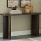 Jalenry - Console Sofa Table - Grayish Brown