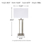 Aniela - Metal Table Lamp Set