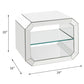 Dominic - 20" Accent Table - Mirrored