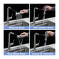 30" Drop-in Kitchen Sink with Pull-out Faucet and Soap Dispenser