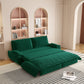 73.2" Queen Pull Out Sofa Bed - 3-in-1 Convertible Sleeper