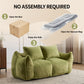 Giant Bean Bag Couch, Ultra Soft Fluffy Loveseat For Living Room - view 38
