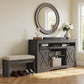 58" Modern Farmhouse TV Stand