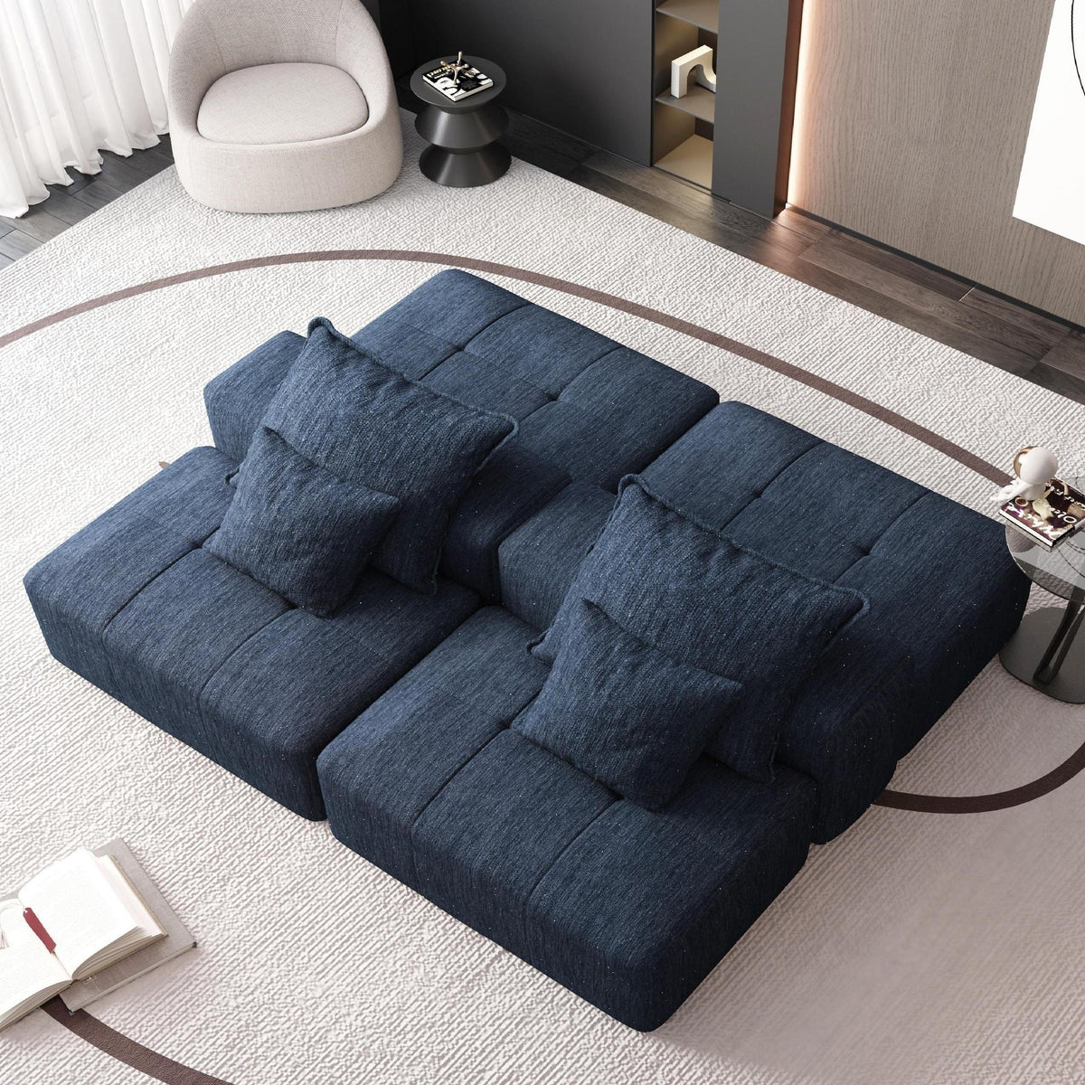 Modern Oversized Modular Sectional Sofa