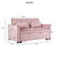 3 In 1 Pull Out Couch Convertible Sofa Bed With Reclining Backrest - view 29