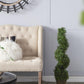 7.5x7.5x35" 3 Foot Tall Artificial Spiral Boxwood Tree