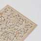 Wooden Floral Hand Carved Mandala Wall Decor Accent