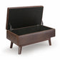 Owen 36 Inch Wide Small Rectangular Storage Ottoman