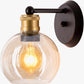 Leabrook Black Metal Wall Sconce