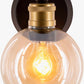 Leabrook Black Metal Wall Sconce