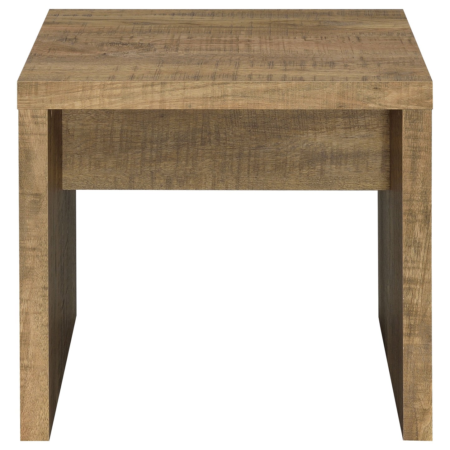 Brianna Mango Square Engineered Wood End Table