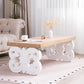 Ornate Wood Coffee Table