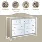 Sliverfluff - Dresser - Mirrored & Champagne