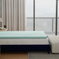 Omne Sleep Plush 3 Inch Twin Memory Foam Cooling Mattress Topper