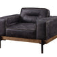 Silchester - Chair - Antique Ebony Top Grain Leather