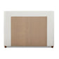 Brooklyn King Tufted Panel Bed Headboard and Footboard Set, Antique