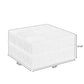 Modern Minimalist Corduroy Ottoman Sofa - Black