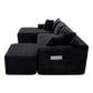 106.3" U-Shaped Cloud Sectional Sofa