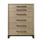Caramel and Cocoa 6-Drawer Chest