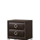 Tablita Dark Merlot Finish Nightstand
