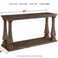 Johnelle - Sofa Table - Gray