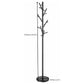 Clover 18 Hook Freestanding Metal Coat Rack Hat Hanger Black - view 5