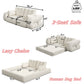 78.7" Multi-Functional Foldable Sofa Bed