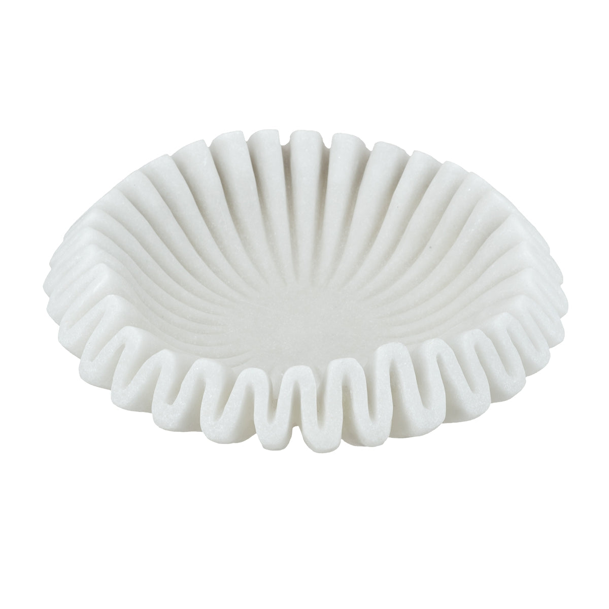 D9.5x2.5" Wavy Round Bowl