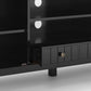 Acadian 60 Inch Wide Solid Wood TV Stand