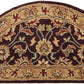 Cherryfield Burgundy 1024 Wool Area Rug