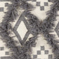 Chapelton Gray Geometric Textured Wall Hanging - Clearance