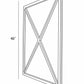 Candon Black Framed Mirror - Clearance