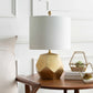 Coleford Gold Geometric Table Lamp - Clearance