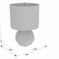 Coleford Gold Geometric Table Lamp - Clearance