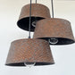 Ornate Copper CHANDELIER TRIO Light